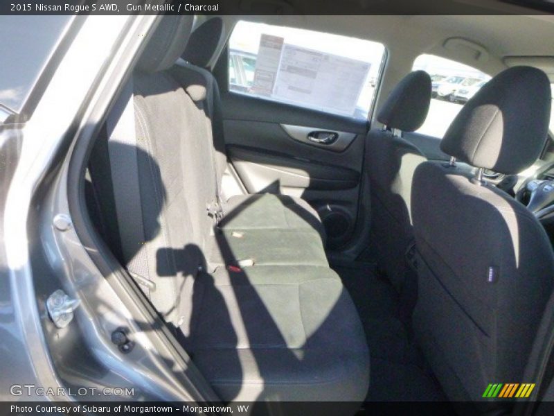 Gun Metallic / Charcoal 2015 Nissan Rogue S AWD