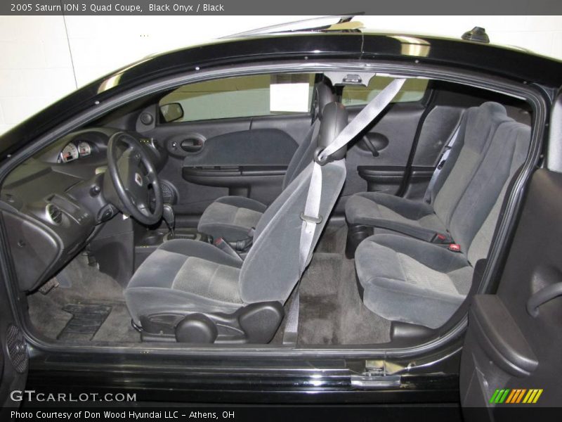 Black Onyx / Black 2005 Saturn ION 3 Quad Coupe