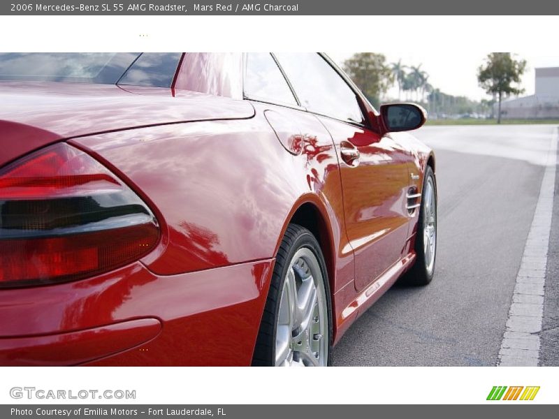 Mars Red / AMG Charcoal 2006 Mercedes-Benz SL 55 AMG Roadster