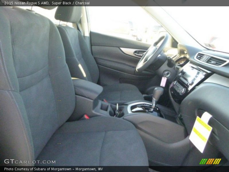 Super Black / Charcoal 2015 Nissan Rogue S AWD
