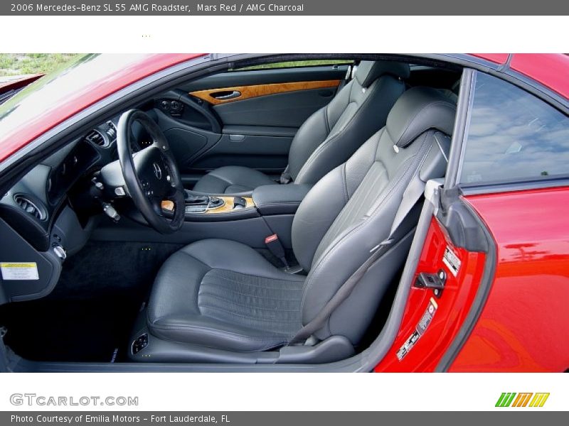 Front Seat of 2006 SL 55 AMG Roadster