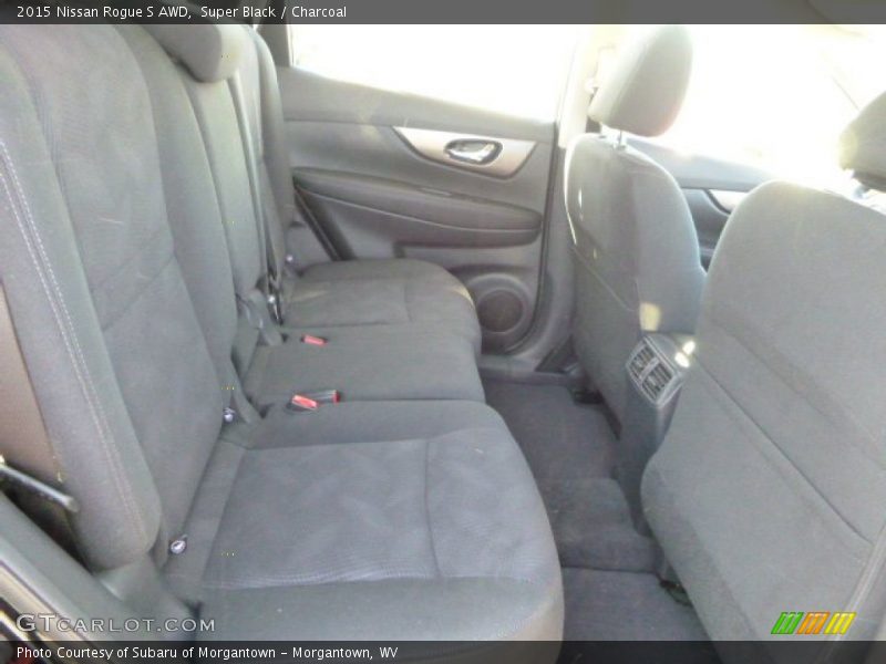 Super Black / Charcoal 2015 Nissan Rogue S AWD