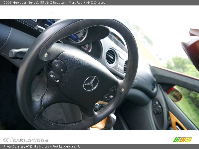 Mars Red / AMG Charcoal 2006 Mercedes-Benz SL 55 AMG Roadster