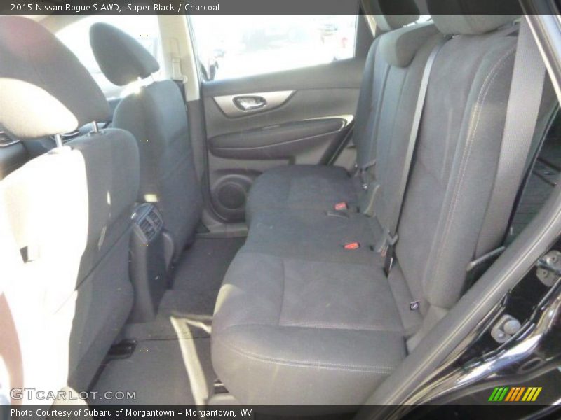 Super Black / Charcoal 2015 Nissan Rogue S AWD
