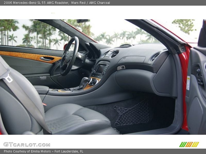 Mars Red / AMG Charcoal 2006 Mercedes-Benz SL 55 AMG Roadster