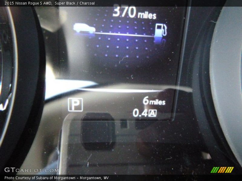 Super Black / Charcoal 2015 Nissan Rogue S AWD