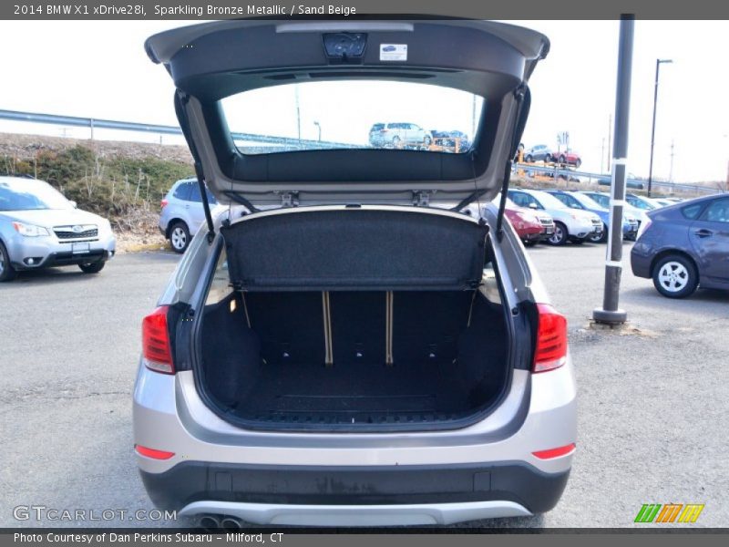 Sparkling Bronze Metallic / Sand Beige 2014 BMW X1 xDrive28i