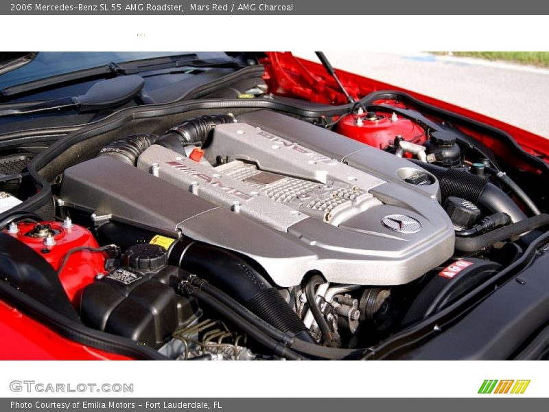  2006 SL 55 AMG Roadster Engine - 5.4 Liter AMG Supercharged SOHC 24-Valve V8