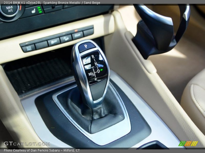 Sparkling Bronze Metallic / Sand Beige 2014 BMW X1 xDrive28i
