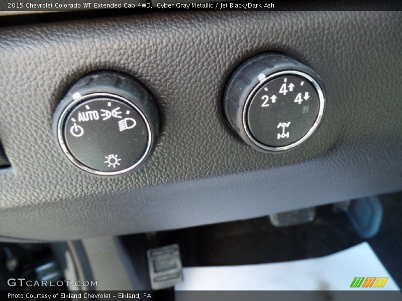 Controls of 2015 Colorado WT Extended Cab 4WD
