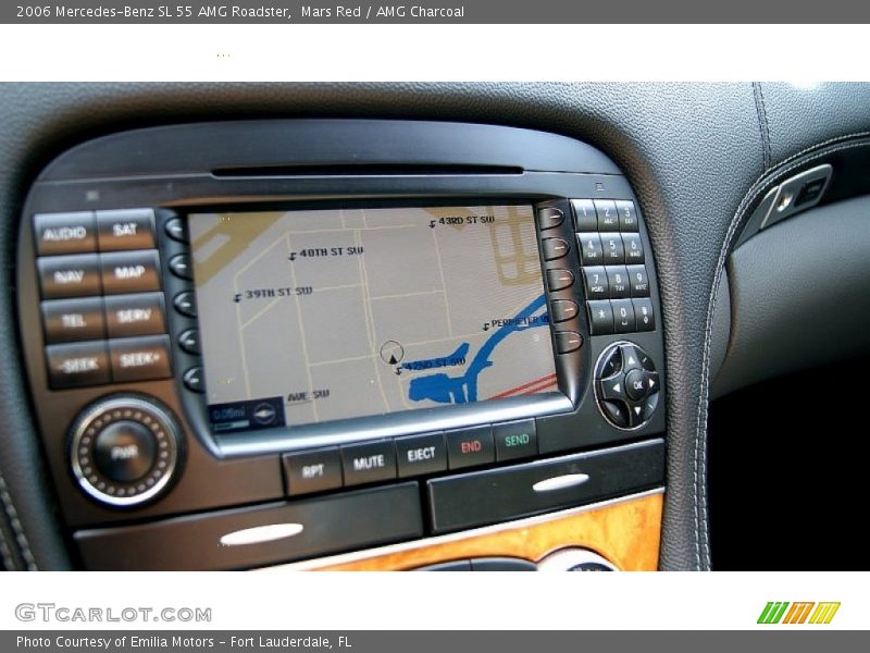 Navigation of 2006 SL 55 AMG Roadster