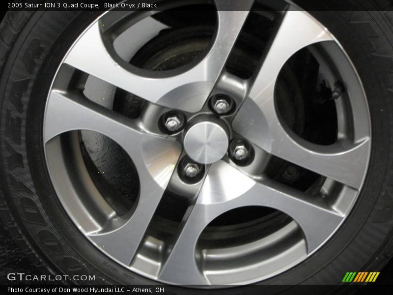 Black Onyx / Black 2005 Saturn ION 3 Quad Coupe