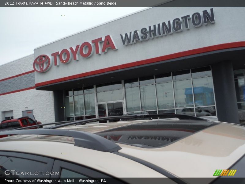 Sandy Beach Metallic / Sand Beige 2012 Toyota RAV4 I4 4WD