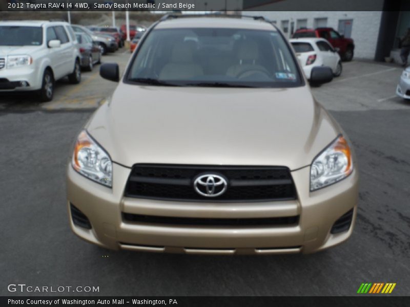 Sandy Beach Metallic / Sand Beige 2012 Toyota RAV4 I4 4WD