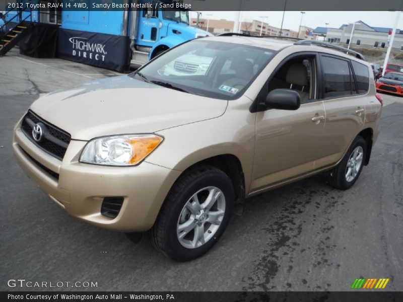 Sandy Beach Metallic / Sand Beige 2012 Toyota RAV4 I4 4WD