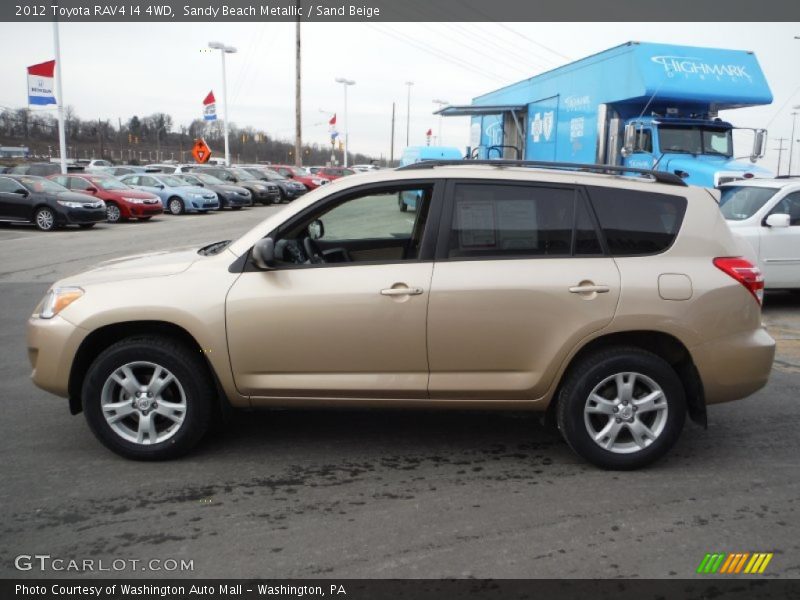 Sandy Beach Metallic / Sand Beige 2012 Toyota RAV4 I4 4WD