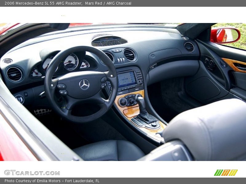 Dashboard of 2006 SL 55 AMG Roadster