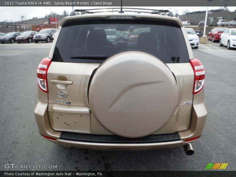 Sandy Beach Metallic / Sand Beige 2012 Toyota RAV4 I4 4WD