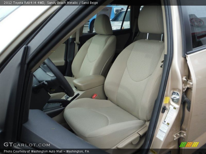 Sandy Beach Metallic / Sand Beige 2012 Toyota RAV4 I4 4WD