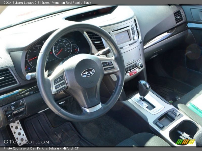 Venetian Red Pearl / Black 2014 Subaru Legacy 2.5i Sport
