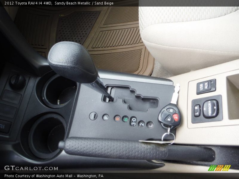 Sandy Beach Metallic / Sand Beige 2012 Toyota RAV4 I4 4WD