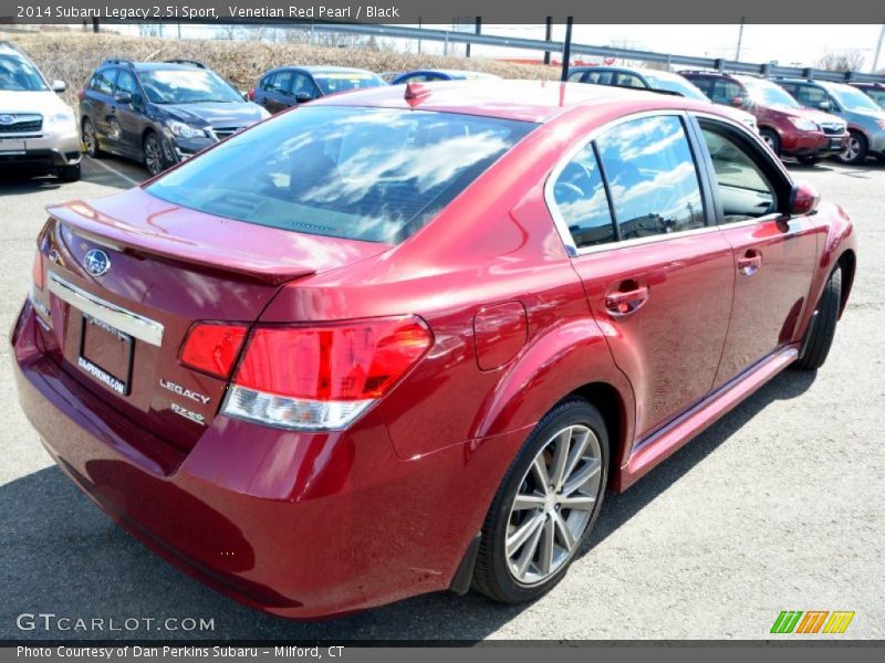 Venetian Red Pearl / Black 2014 Subaru Legacy 2.5i Sport