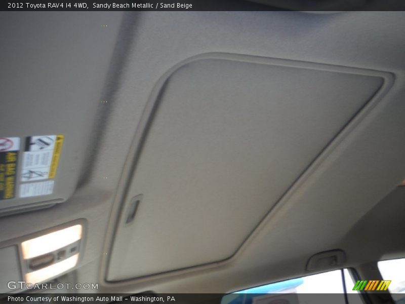 Sandy Beach Metallic / Sand Beige 2012 Toyota RAV4 I4 4WD