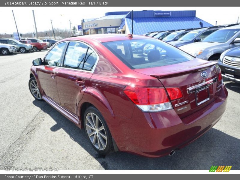 Venetian Red Pearl / Black 2014 Subaru Legacy 2.5i Sport