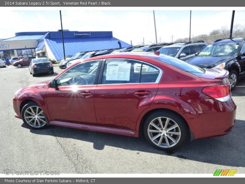 Venetian Red Pearl / Black 2014 Subaru Legacy 2.5i Sport