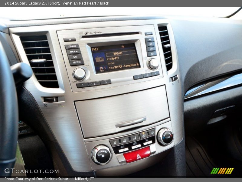 Venetian Red Pearl / Black 2014 Subaru Legacy 2.5i Sport