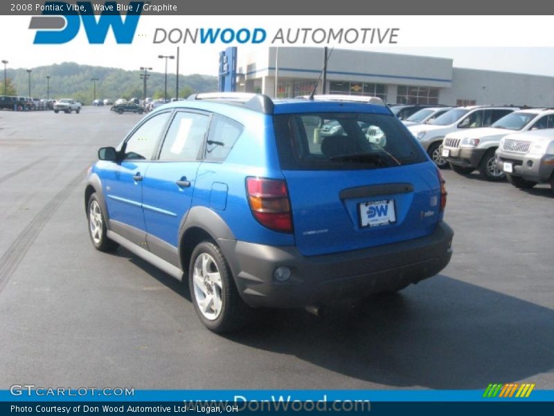 Wave Blue / Graphite 2008 Pontiac Vibe