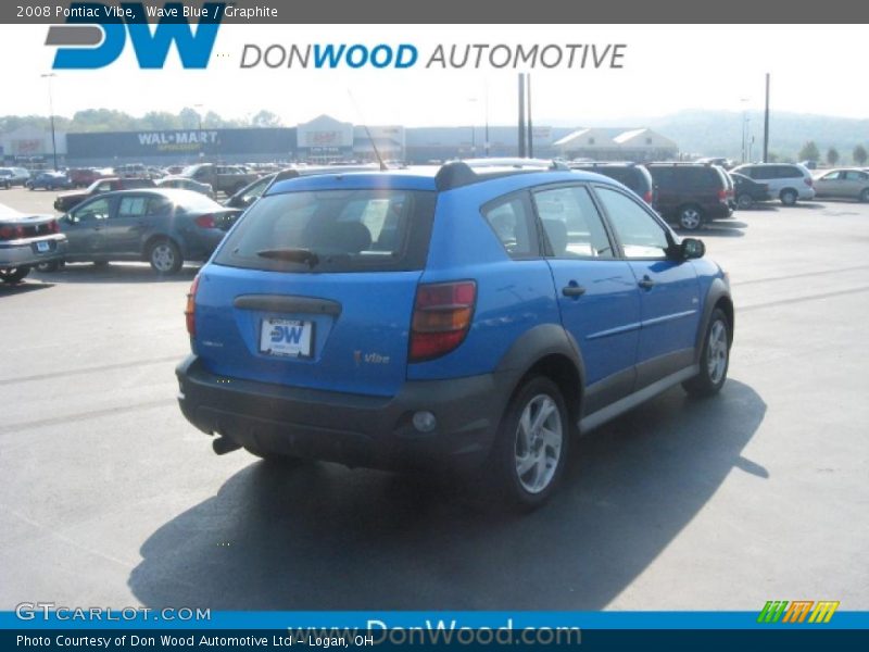 Wave Blue / Graphite 2008 Pontiac Vibe