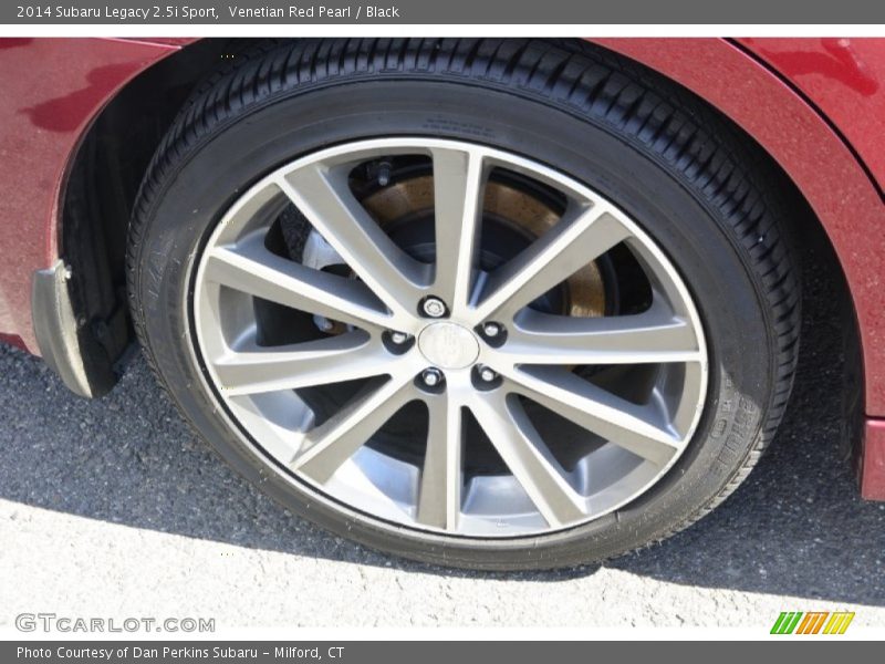 Venetian Red Pearl / Black 2014 Subaru Legacy 2.5i Sport
