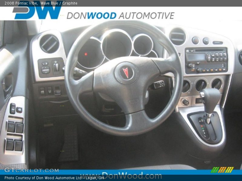 Wave Blue / Graphite 2008 Pontiac Vibe