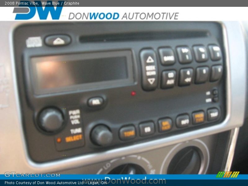 Wave Blue / Graphite 2008 Pontiac Vibe