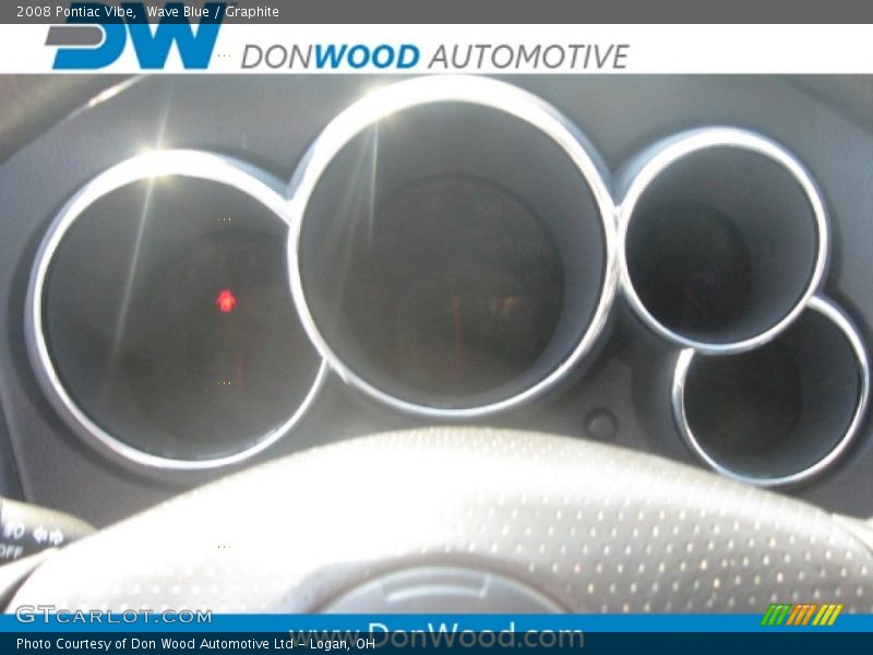 Wave Blue / Graphite 2008 Pontiac Vibe