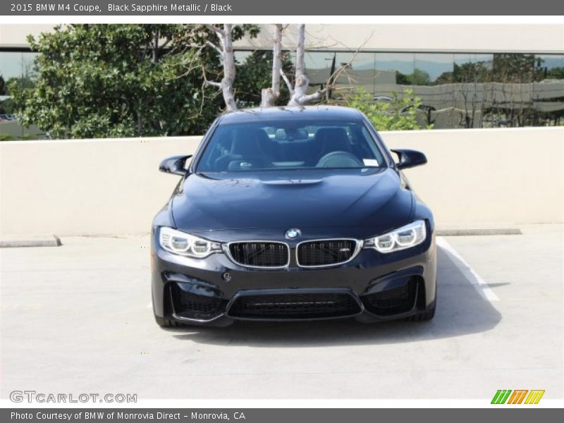 Black Sapphire Metallic / Black 2015 BMW M4 Coupe