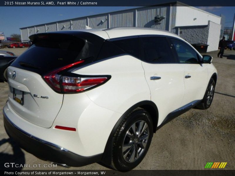 Pearl White / Cashmere 2015 Nissan Murano SL AWD