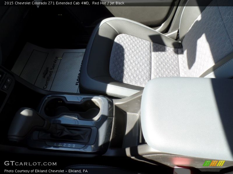 Red Hot / Jet Black 2015 Chevrolet Colorado Z71 Extended Cab 4WD
