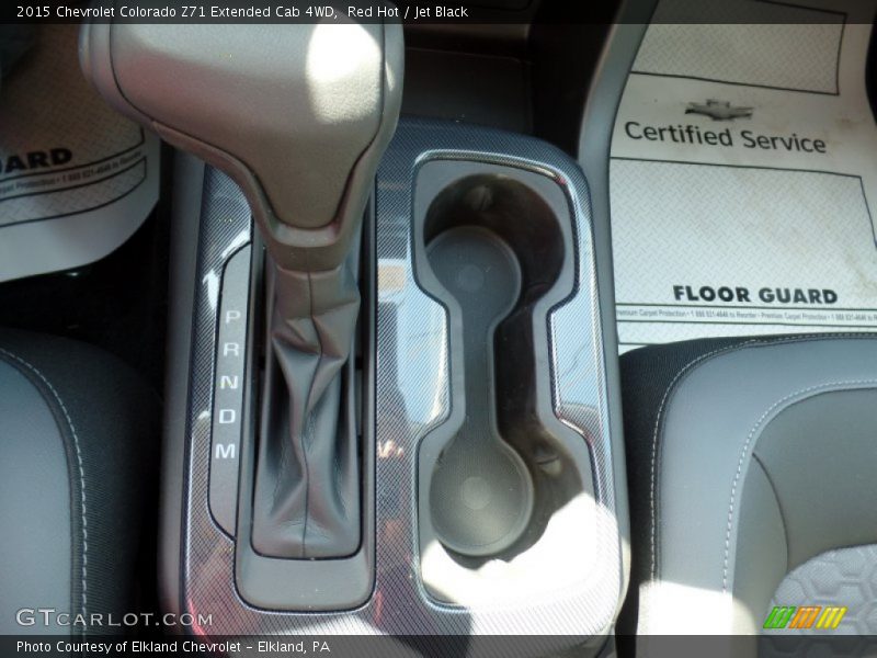  2015 Colorado Z71 Extended Cab 4WD 6 Speed Automatic Shifter