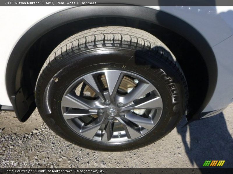 Pearl White / Cashmere 2015 Nissan Murano SL AWD