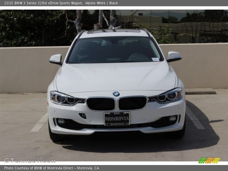 Alpine White / Black 2015 BMW 3 Series 328d xDrive Sports Wagon