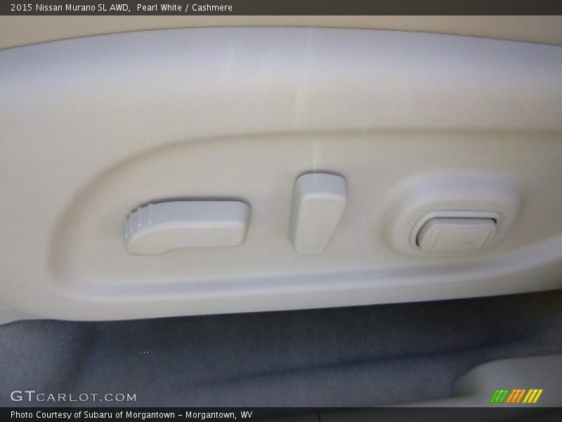 Pearl White / Cashmere 2015 Nissan Murano SL AWD
