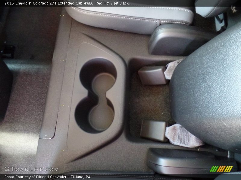 Red Hot / Jet Black 2015 Chevrolet Colorado Z71 Extended Cab 4WD