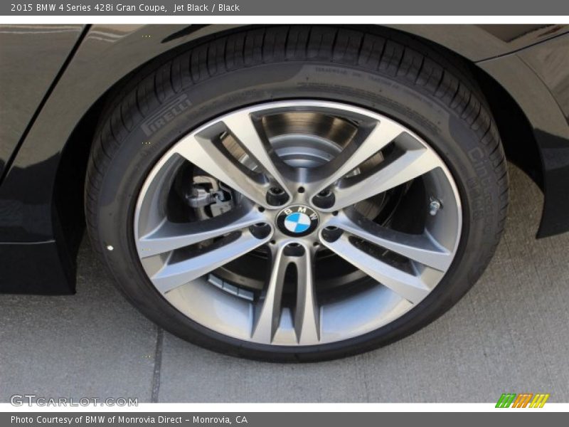 Jet Black / Black 2015 BMW 4 Series 428i Gran Coupe