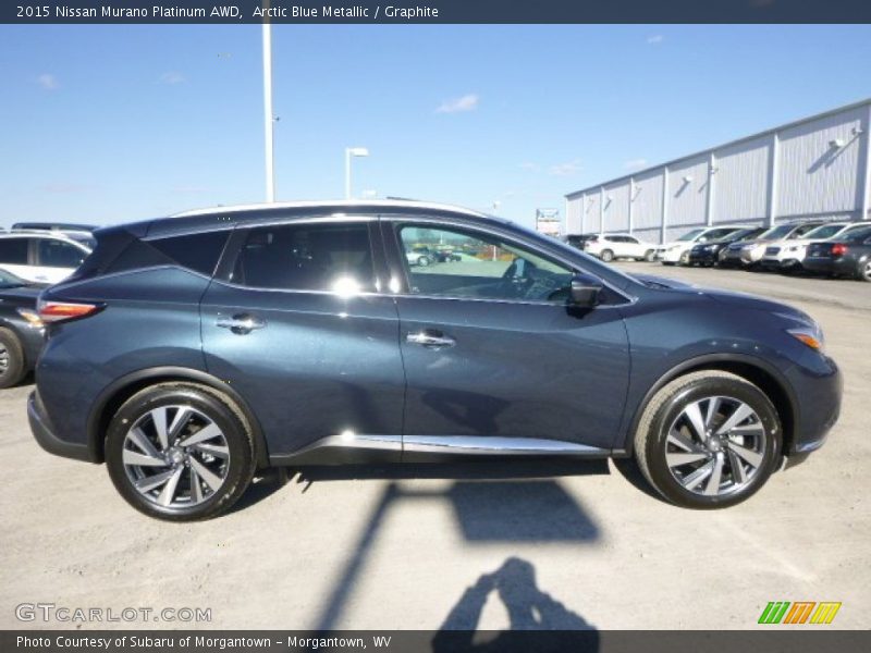 Arctic Blue Metallic / Graphite 2015 Nissan Murano Platinum AWD
