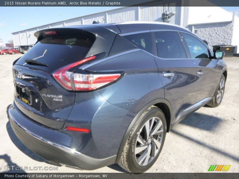 Arctic Blue Metallic / Graphite 2015 Nissan Murano Platinum AWD