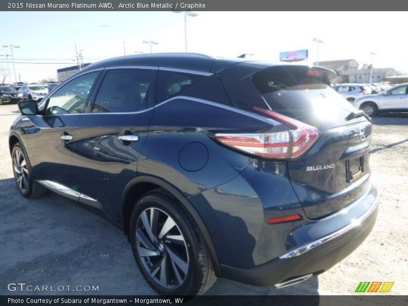 Arctic Blue Metallic / Graphite 2015 Nissan Murano Platinum AWD