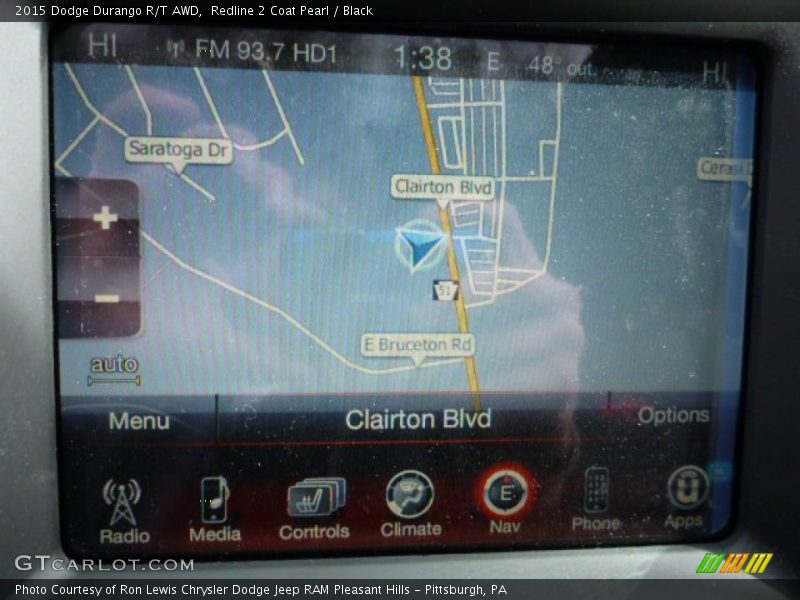 Redline 2 Coat Pearl / Black 2015 Dodge Durango R/T AWD