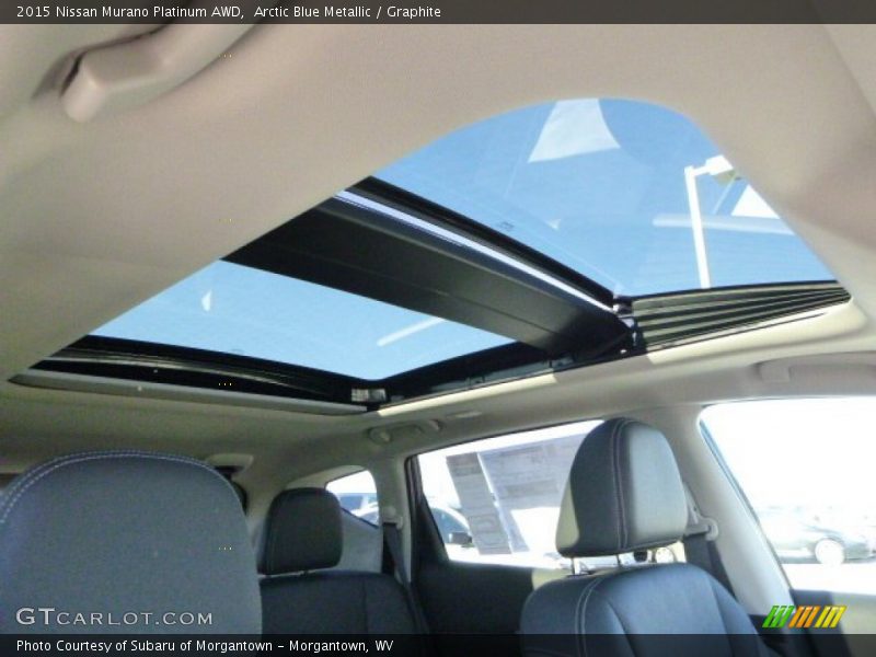 Arctic Blue Metallic / Graphite 2015 Nissan Murano Platinum AWD